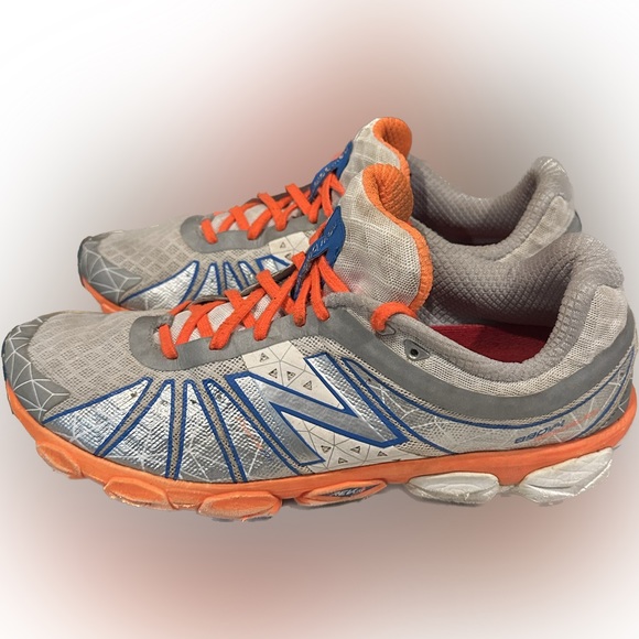 NB New Balance 890v4 Orange Blue Running Shoes Sz 11.5 M890WO4 Athletic Casual main image 6